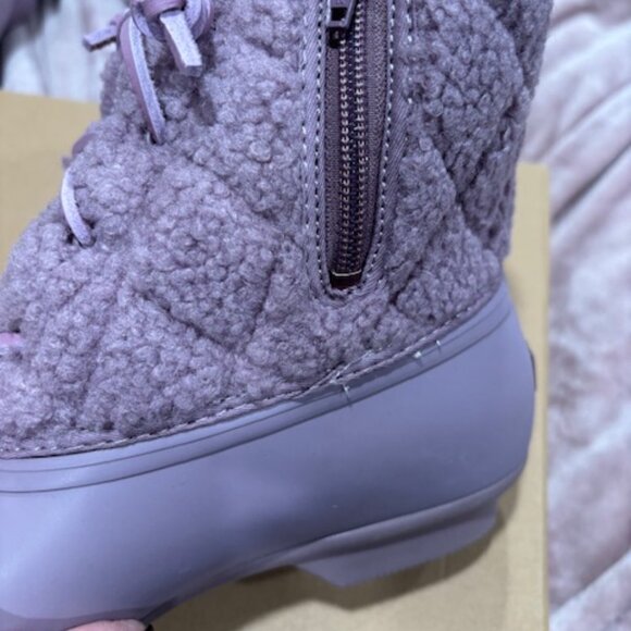 SPERRY SALTWATER DUCK BOOTS LAVENDER PURPLE SIZE 10 WOMEN'S NIB - Picture 5 of 13